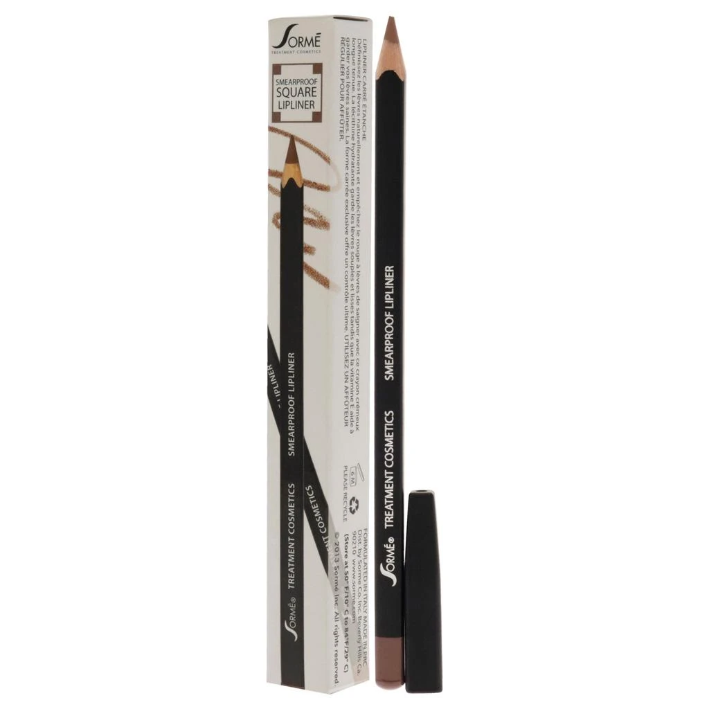 商品Sorme Cosmetics|Smearproof Lipliner Pencil - 15 Earth by Sorme Cosmetics for Women - 0.06 oz Lip Liner,价格¥112,第3张图片详细描述