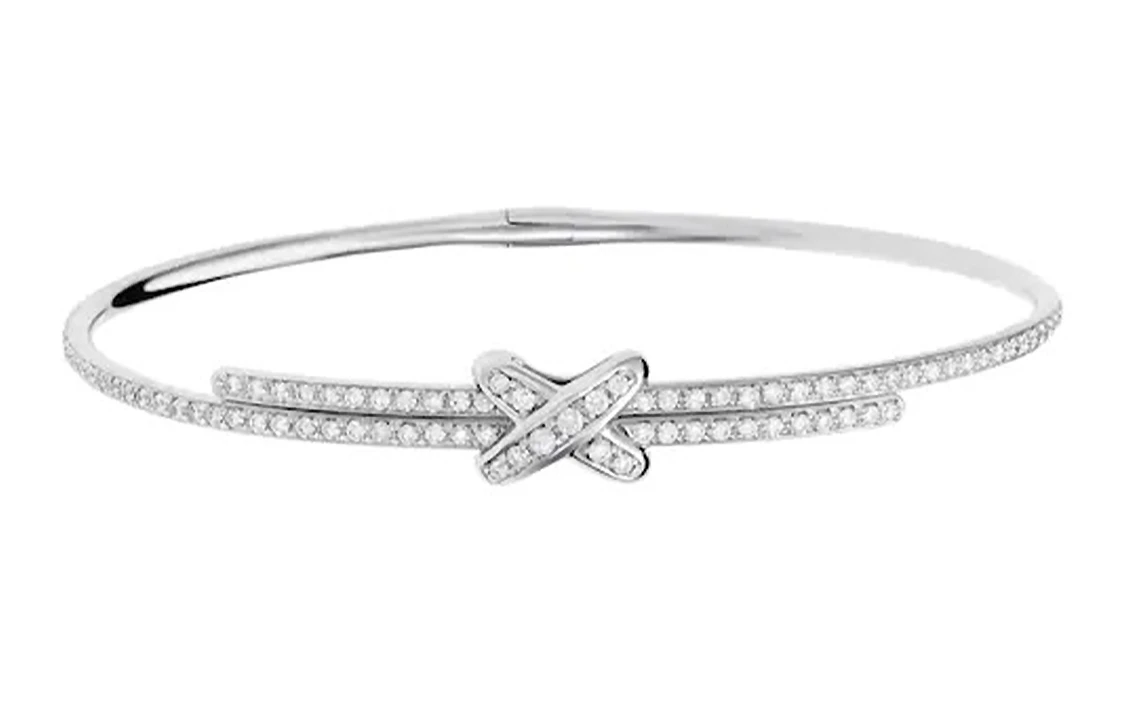 商品[国内直发] Chaumet|尚美 欢·缘 LIENS系列 白金 满钻 手镯 女士,价格¥58562,第1张图片