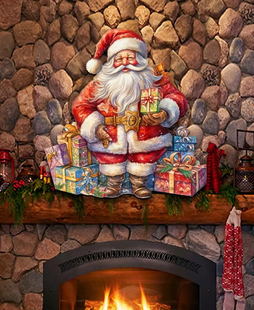 The Joy of Giving Christmas Wooden Door Decor Wall Decor G. DeBrekht 商品