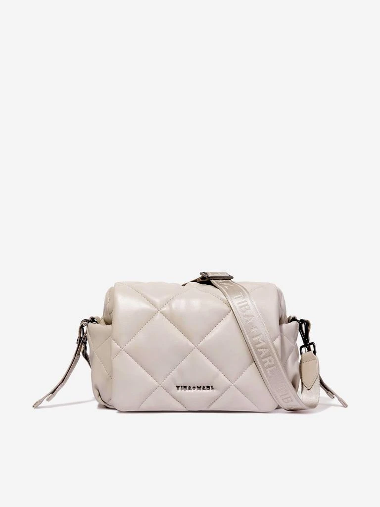商品Tiba + Marl|Tiba + Marl Baby Nova Compact Quilted Changing Bag in Beige (33cm),价格¥832,第1张图片
