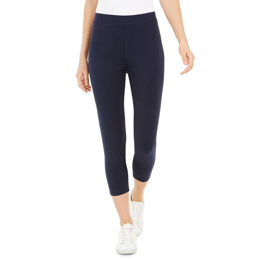 商品Style & Co|Petite Mid-Rise Basic Capri Leggings, Created for Macy's,价格¥58,第1张图片