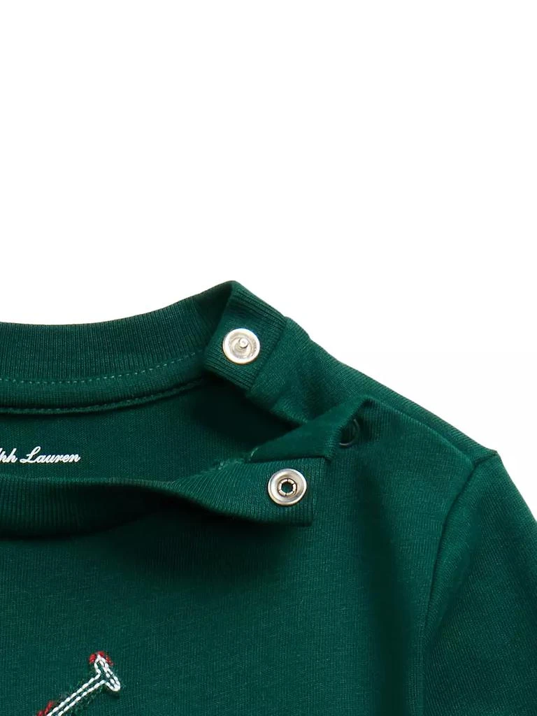 商品Ralph Lauren|Baby Boy's Long-Sleeve T-Shirt & Joggers Set,价格¥525,第3张图片详细描述