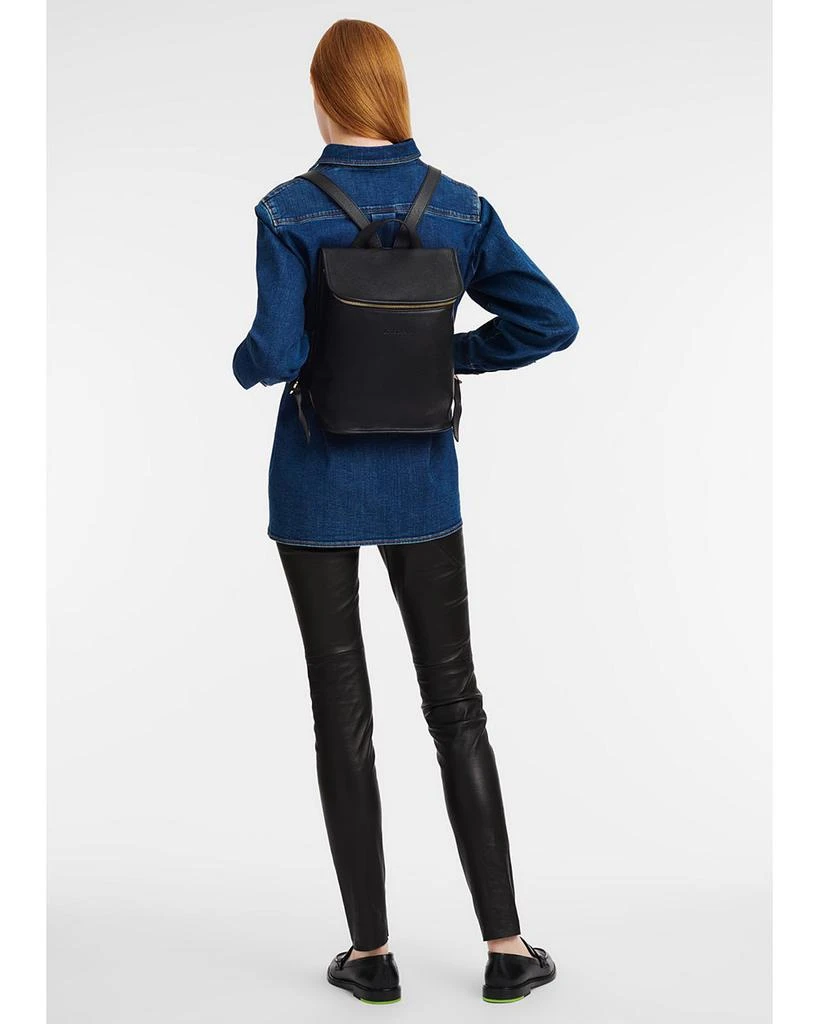 Le Foulonné Top Zip Leather Backpack 商品