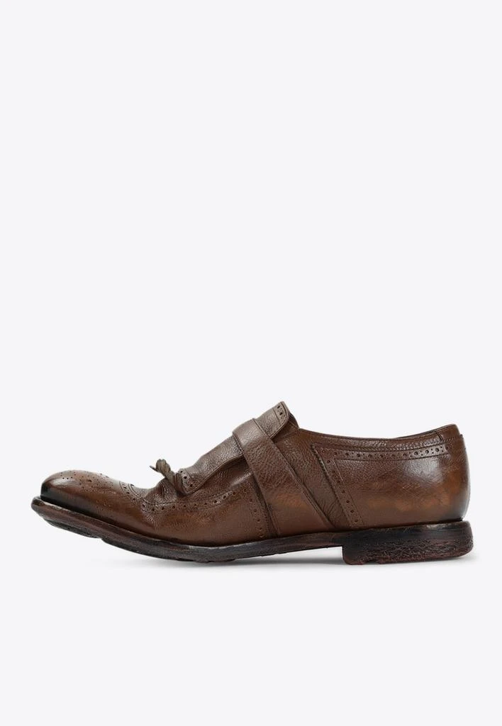 商品Church's|Shanghai Vintage Leather Loafers,价格¥7064,第3张图片详细描述