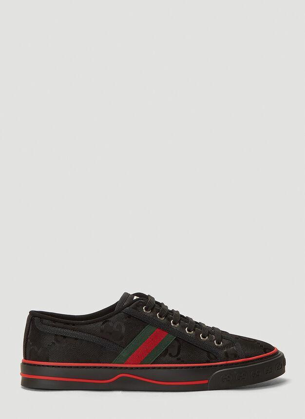 商品Gucci|Eco-Nylon Tennis 1977 Sneakers in Black,价格¥4451,第1张图片