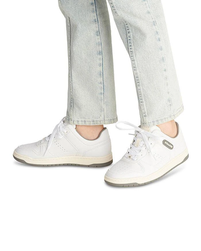 商品Coach|Women's C201 Lace Up Low Top Sneakers,价格¥620,第2张图片详细描述