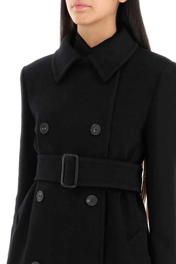 商品Weekend Max Mara|'AFIDE' DOUBLE-BREASTED WOOL COAT,价格¥4231,第5张图片详细描述