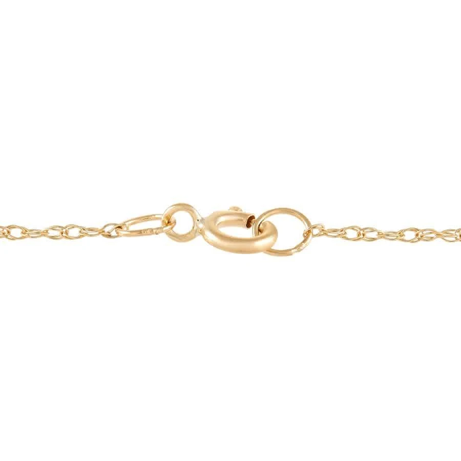 商品LB Exclusive|14K Yellow Gold 0.12 ct Diamond Shark Necklace,价格¥2904,第3张图片详细描述