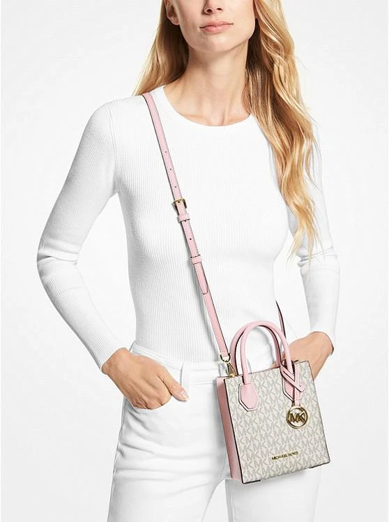 商品Michael Kors|女式 Mercer系列 超小号琴谱包 手提斜挎包MK风琴包,价格¥664,第3张图片详细描述