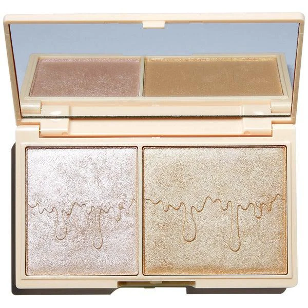 商品Lookfantastic|I Heart Revolution Mini Chocolate Highlighter Palette - Rose Gold Glow,价格¥67,第1张图片