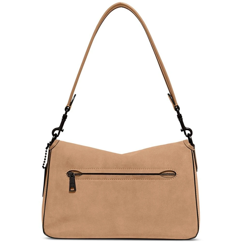 商品Coach|Suede Soft Tabby Shoulder Bag with Convertible Straps,价格¥3402,第4张图片详细描述