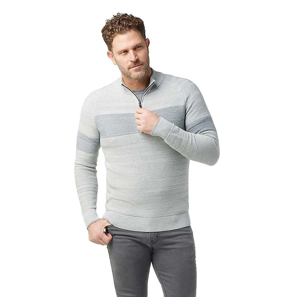 商品SmartWool|Men's Ripple Ridge Stripe Half Zip Sweater,价格¥546,第1张图片