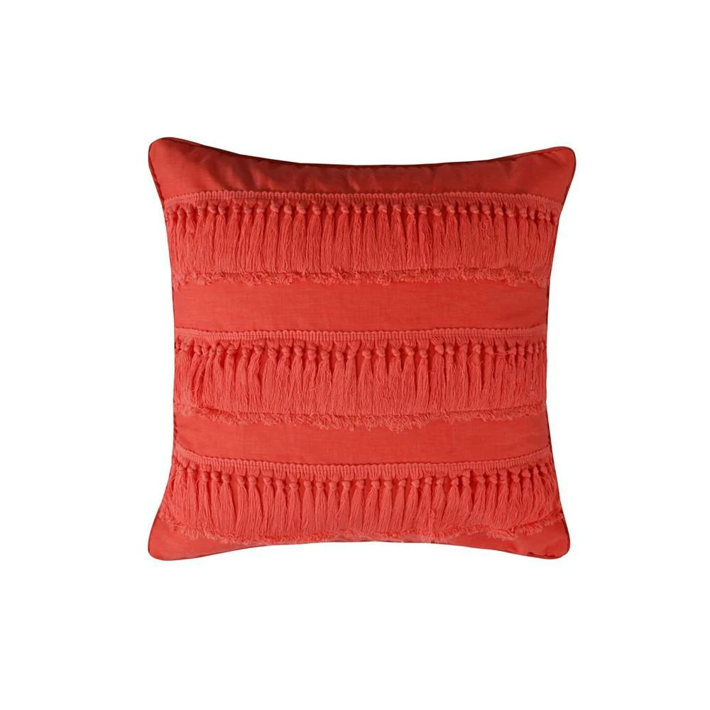 商品Levtex|Majestic Tassel Trim Decorative Pillow, 18" x 18",价格¥596,第1张图片