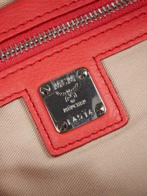 商品[二手商品] MCM|Visetos Leather Two Way Tote,价格¥4905,第4张图片详细描述