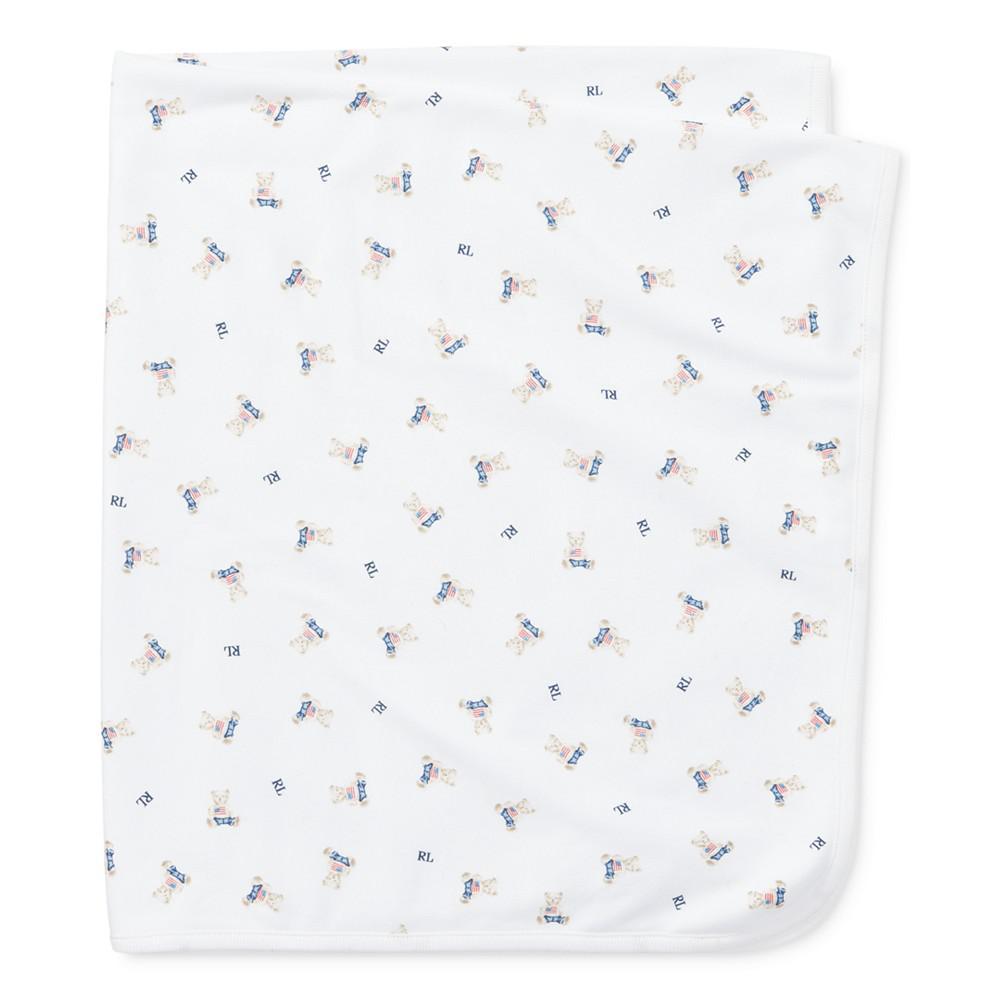 商品Ralph Lauren|小熊印花纯棉婴儿毯,价格¥339,第1张图片