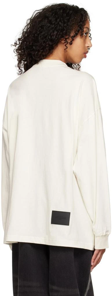 商品We11done|Off-White Printed Long Sleeve T-Shirt,价格¥920,第3张图片详细描述