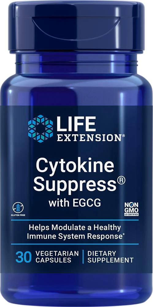 商品Life Extension|Life Extension Cytokine Suppress® with EGCG (30 vegetarian capsules),价格¥155,第1张图片