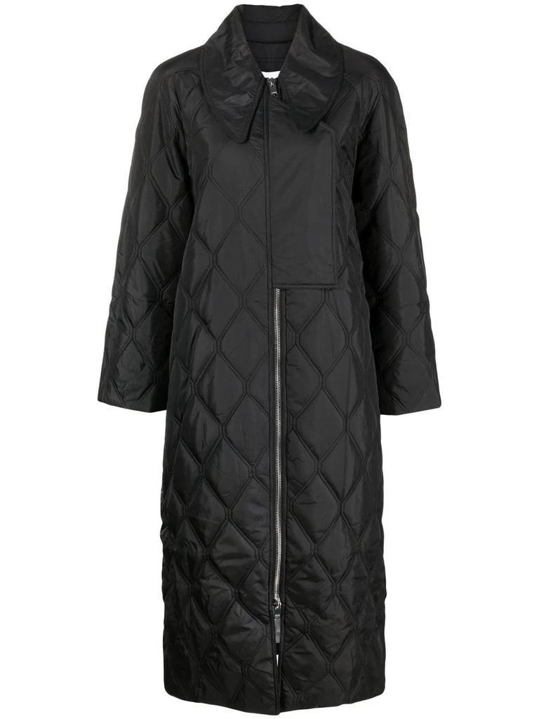 商品Ganni|GANNI Quilted coat,价格¥2243,第1张图片