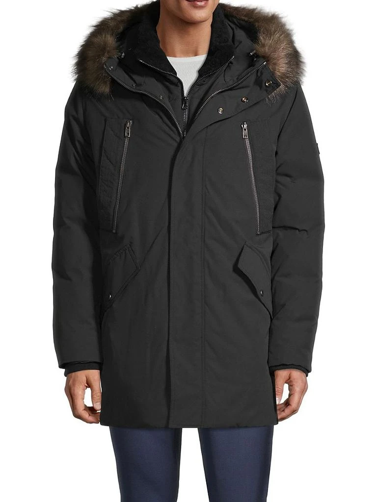 商品Andrew Marc|Ventura Lamb Fur-Lined & Faux Fur-Trimmed Parka,价格¥3714,第3张图片详细描述