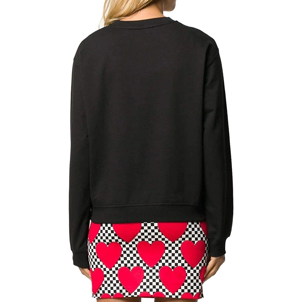 MOSCHINO 女士黑色棉质卫衣 W630633-E2124-C74 商品