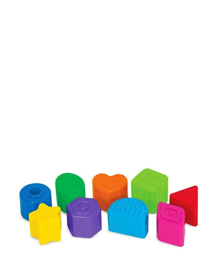 商品Melissa & Doug|Take Along Shape Sorter 便携包包几何块玩具,价格¥207,第4张图片详细描述