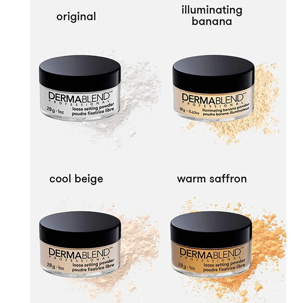 商品Dermablend|Dermablend Loose Setting Powder (Various Shades),价格¥89-¥215,第2张图片详细描述