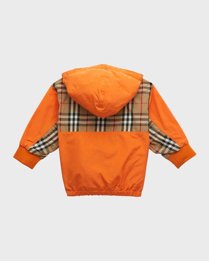 商品Burberry|Boy's Wilder Logo Patch Half-Zip Jacket, Size 12M-2,价格¥2019,第2张图片详细描述