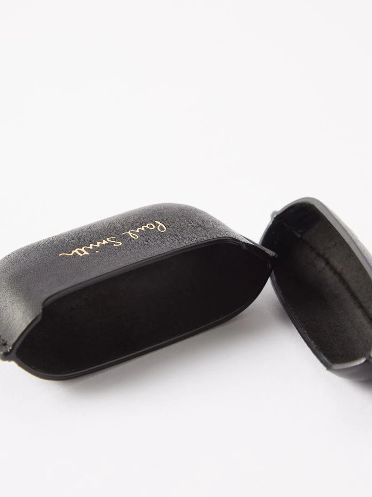 商品Paul Smith|Logo-print leather AirPods Pro case,价格¥721,第4张图片详细描述