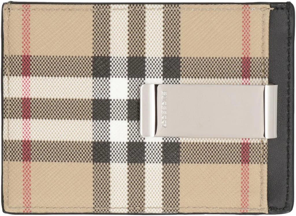 商品Burberry|Burberry Checked Motif Card Holder,价格¥1706,第3张图片详细描述