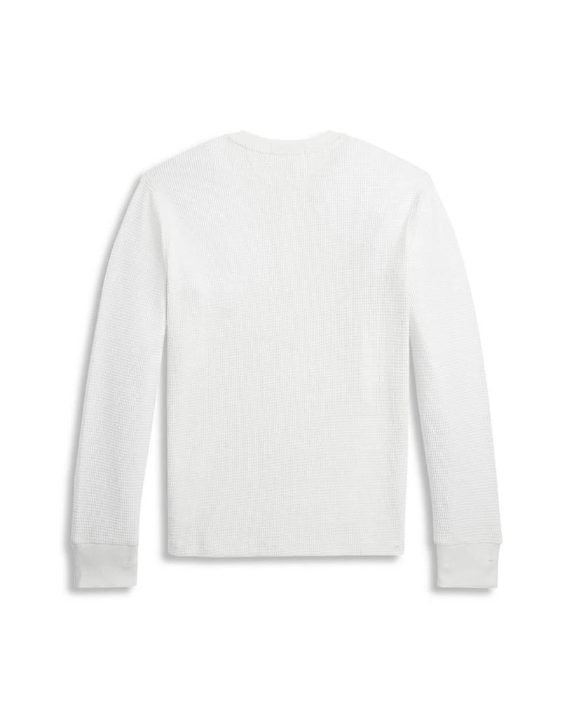 商品Ralph Lauren|Boys' Waffle Knit Cotton Henley Shirt - Little Kid, Big Kid,价格¥113,第2张图片详细描述
