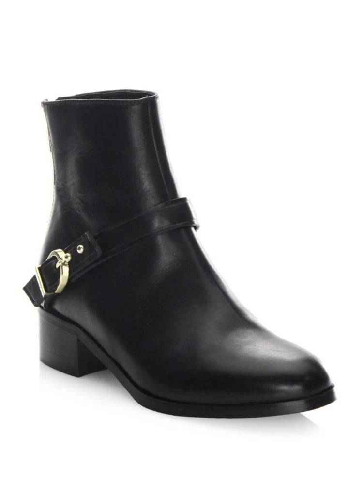 商品L.K. Bennett|Buckled Leather Ankle Boots,价格¥1425,第1张图片