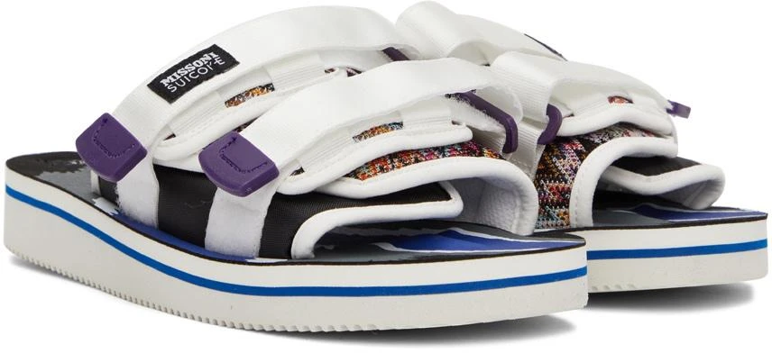 商品Suicoke|Multicolor Missoni Edition Moto Slides,价格¥3158,第4张图片详细描述