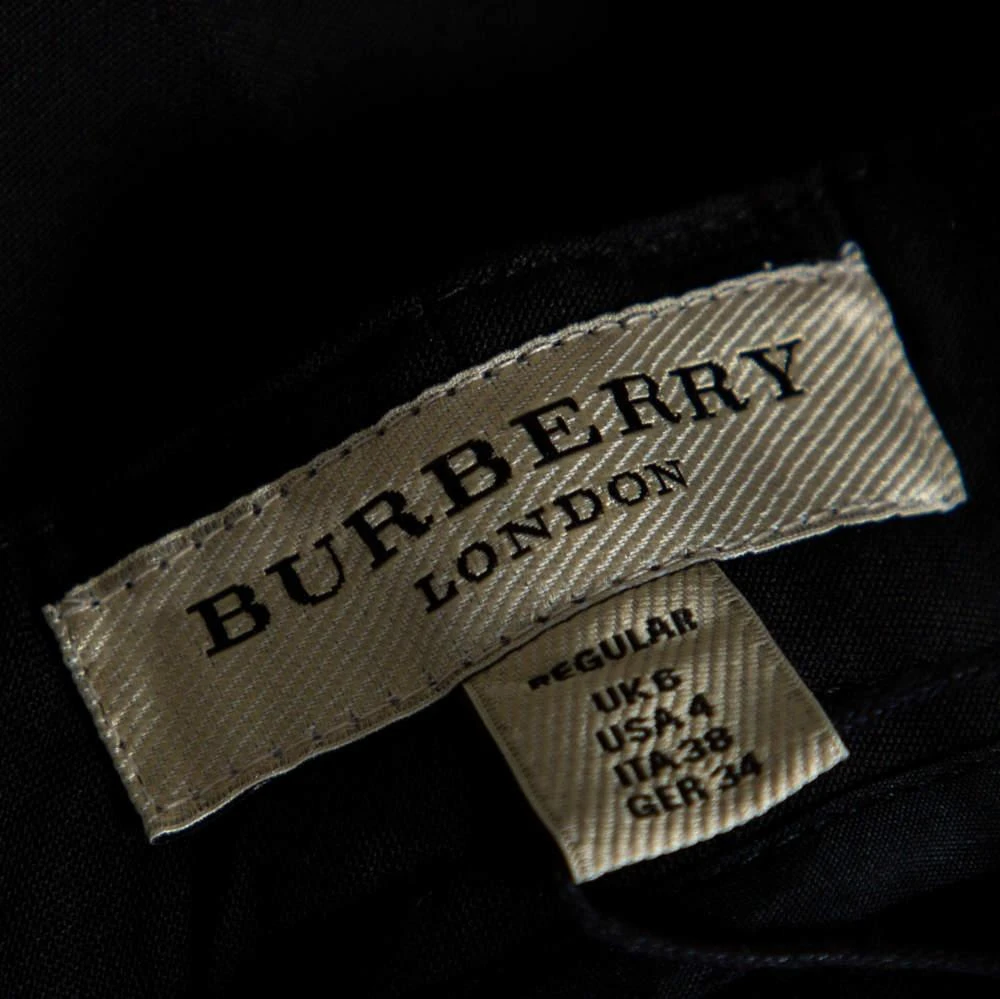 商品[二手商品] Burberry|Burberry London Black Wool Blend Tailored Trousers S,价格¥1069,第5张图片详细描述