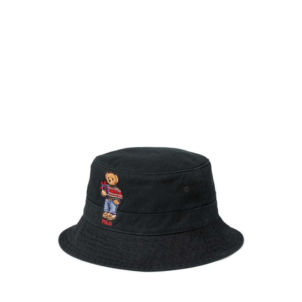 商品Ralph Lauren|Polo Bear Twill Bucket Hat,价格¥517,第1张图片