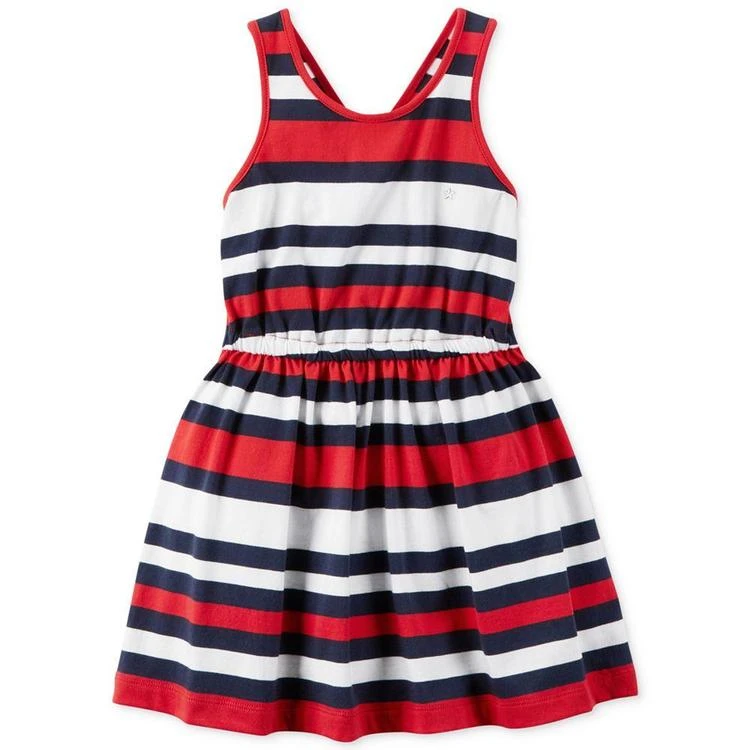 商品Carter's|Striped Cotton Dress, Little Girls (2-6X),价格¥195,第2张图片详细描述