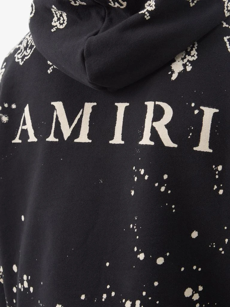 商品AMIRI|Bandana-print cotton-jersey hoodie,价格¥8148,第3张图片详细描述