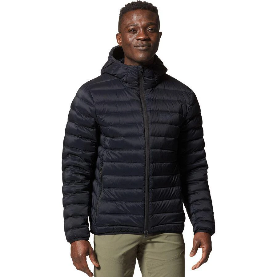 商品Mountain Hardwear|Deloro Down Full-Zip Hooded Jacket - Men's,价格¥1137,第1张图片