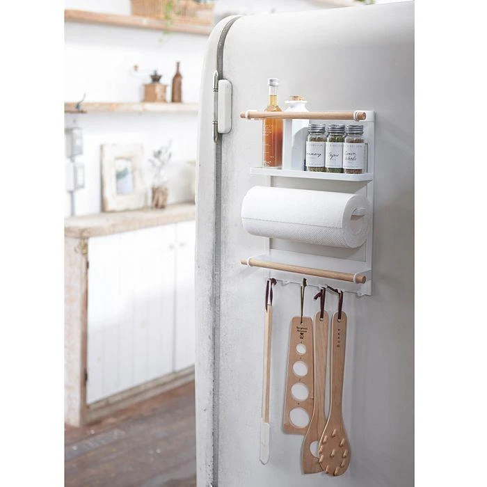 商品Yamazaki|Tosca Magnetic Kitchen Organization Rack,价格¥388,第5张图片详细描述