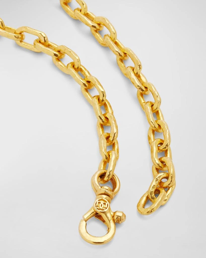 商品Gurhan|Men's 24K Yellow Gold Chain Bracelet,价格¥47391,第4张图片详细描述