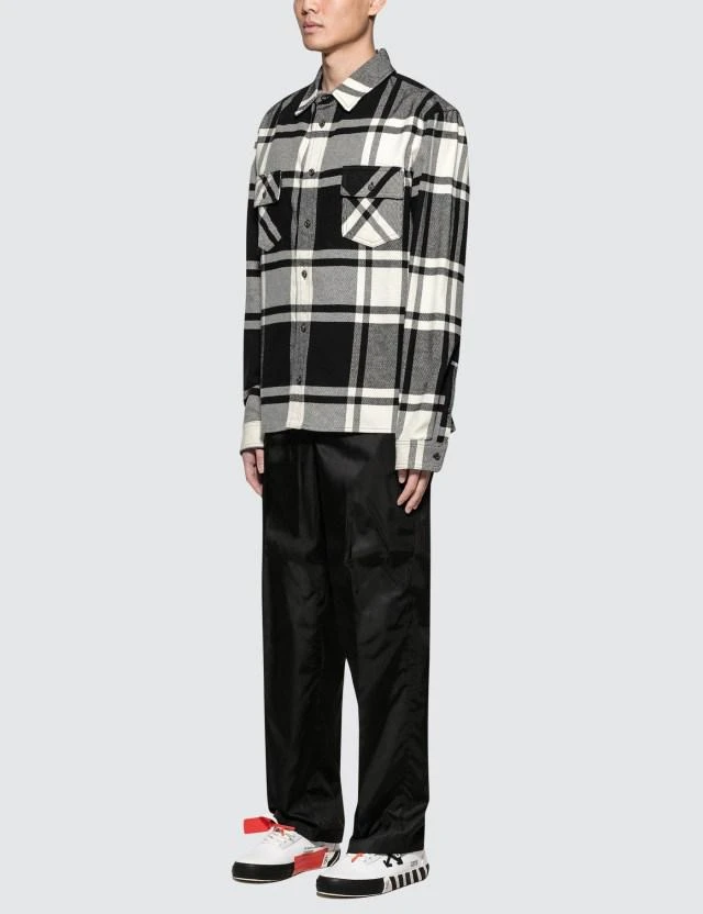 商品Off-White|Stencil Flannel Shirt,价格¥3273,第4张图片详细描述