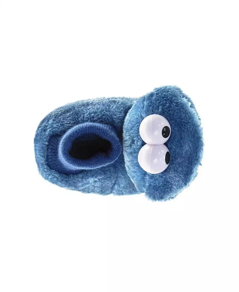 Toddler Boys and Toddler Girls Happy Cookie Monster Dual Sizes Slippers 商品