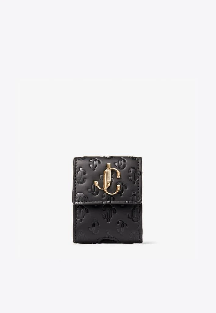 商品Jimmy Choo|JC Monogram AirPods Case in Calf Leather,价格¥1501,第2张图片详细描述