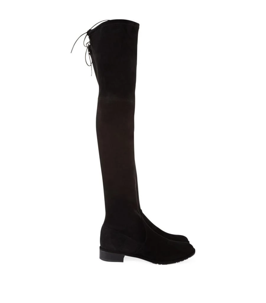 商品Stuart Weitzman|Suede Lowland Over-The-Knee Boots,价格¥9169,第2张图片详细描述