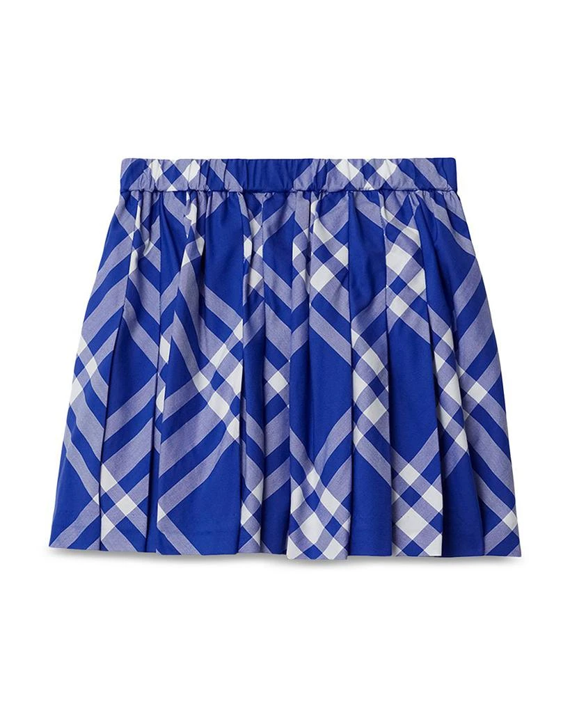 商品Burberry|Girls' Camila Check Cotton Pleated Skirt - Little Kid, Big Kid,价格¥2216,第1张图片