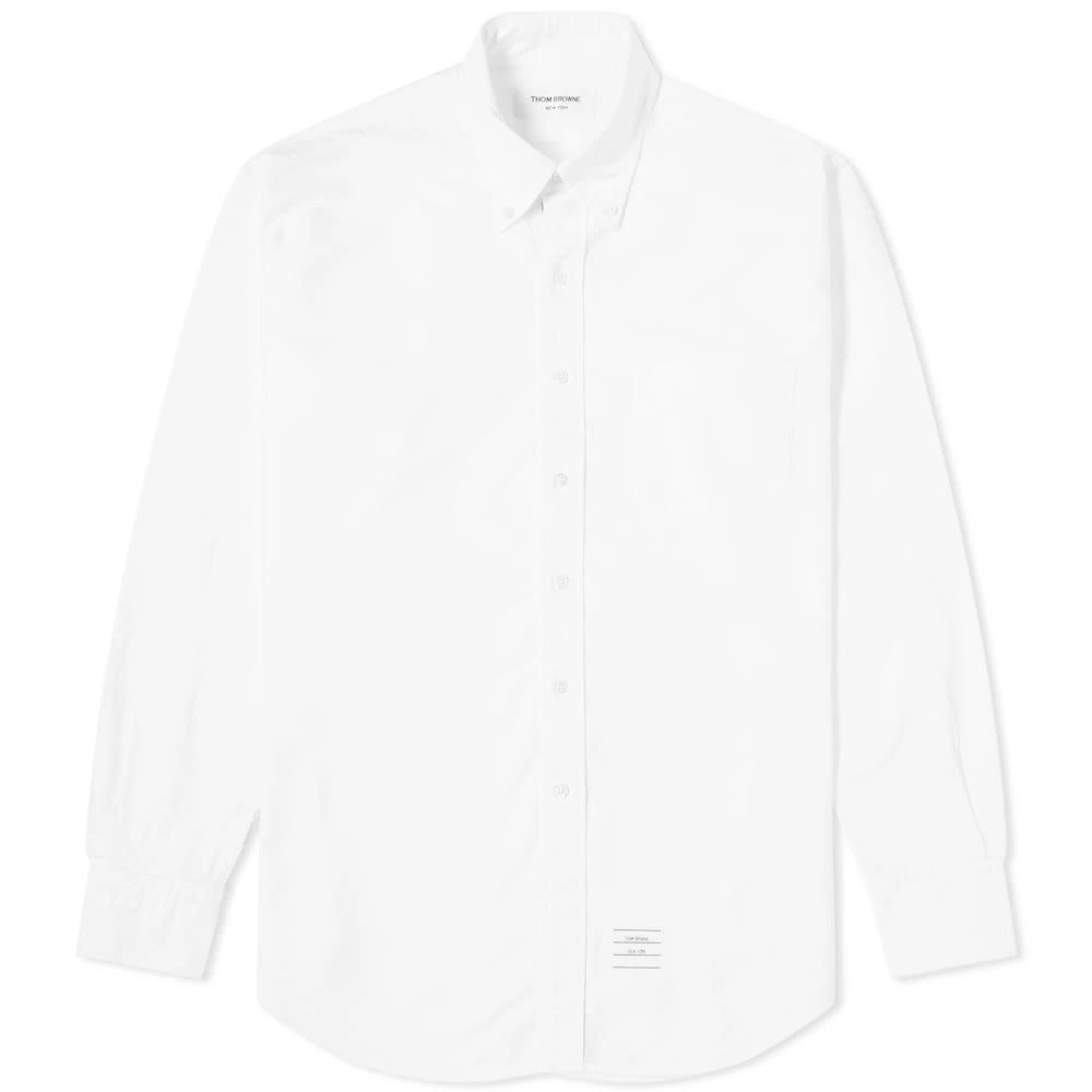 商品Thom Browne|Thom Browne 经典纯色牛津衬衫,价格¥2024,第1张图片