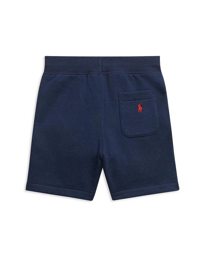 商品Ralph Lauren|Boys' Logo Fleece Shorts - Little Kid,价格¥221,第2张图片详细描述