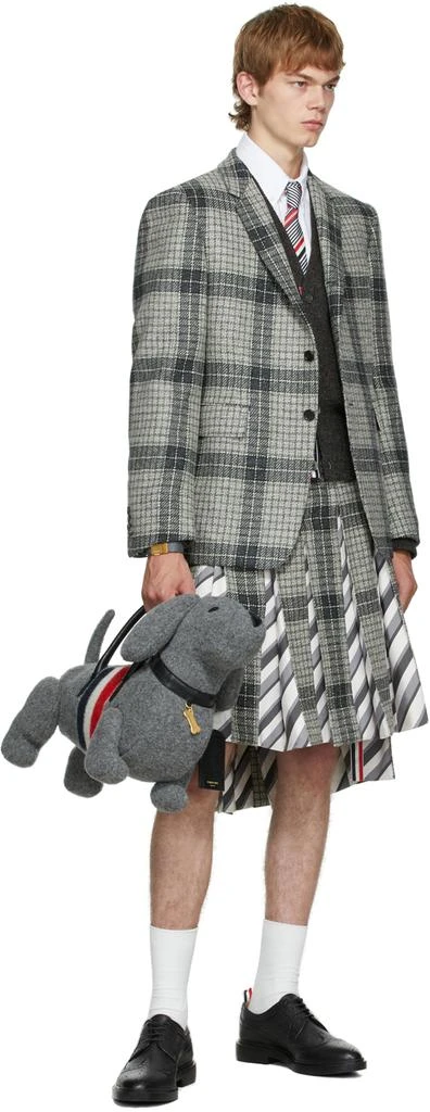 商品Thom Browne|White Oxford GG Top Bar Classic Fit Shirt,价格¥2702,第4张图片详细描述