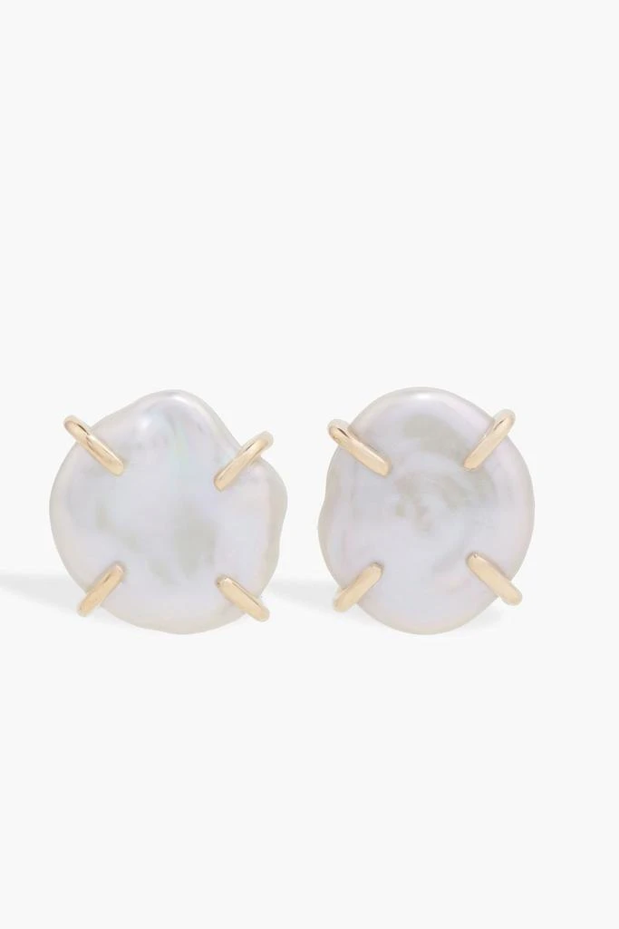 商品MELISSA JOY MANNING|14-karat gold pearl earrings,价格¥2885,第1张图片