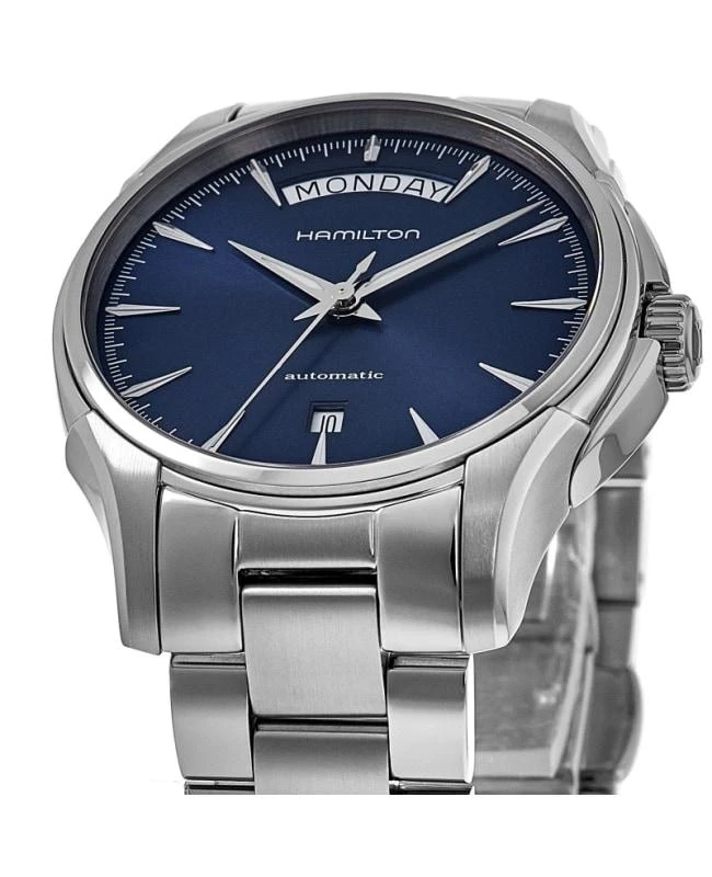 商品Hamilton|Hamilton Jazzmaster Day Date Auto Blue Men's Watch H32505141,价格¥5077,第2张图片详细描述