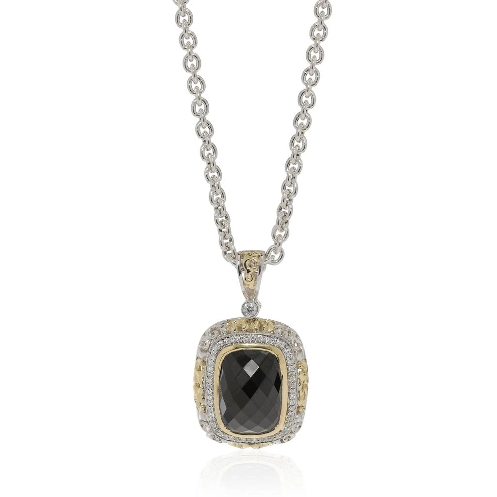 商品Charles Krypell|Charles Krypell Women's Sterling Silver and 18K Gold Necklace,价格¥10337,第1张图片